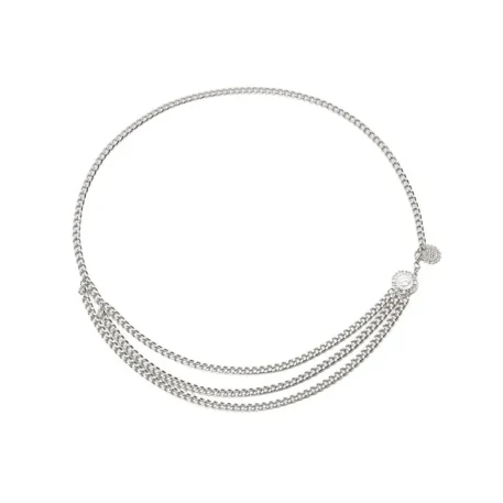 Fashionable Simple Ladies Metal Waist Chain - Image 10