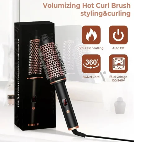 3 In 1 Ionic Hair Curler Straightener - Image 2