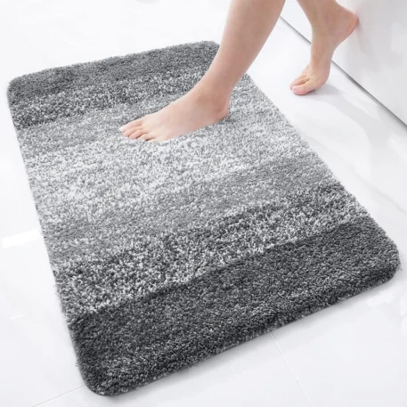 Luxury Bathroom Rug Soft Foot Mat Absorbent Microfiber - Image 12