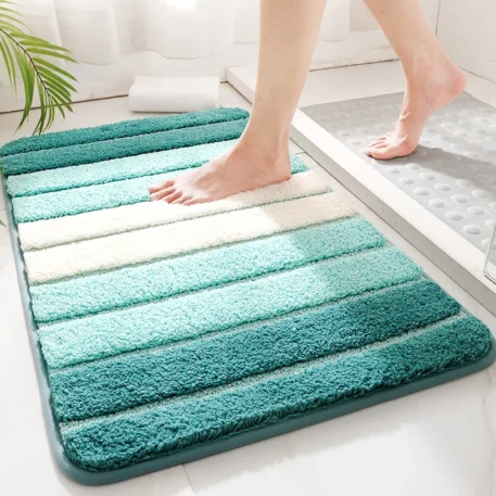 Thick Non-slip Bathroom Rug Large Capacity Super Absorbent Quick-drying - Image 9