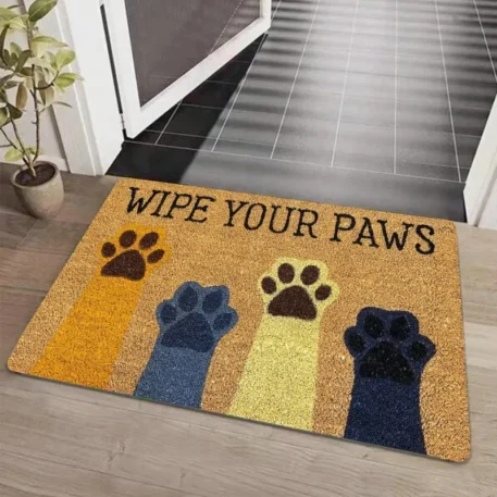 Cat Paw Print Doormat - Image 2