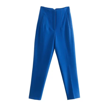 TRAF Casual Basic Solid Pants - Image 14