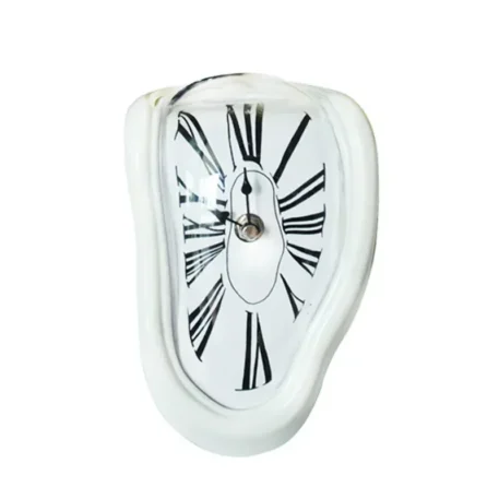 New Novel Surreal Melting Distorted Wall Clock - Image 7