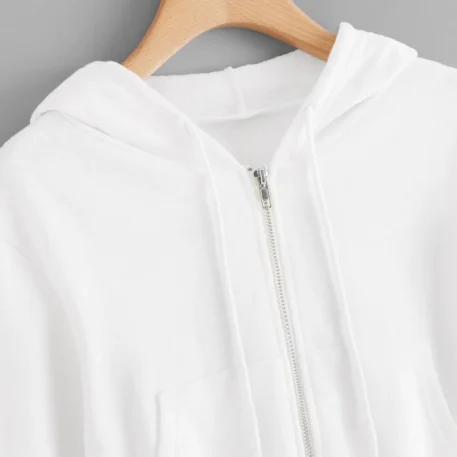 Streetwear  Hoodie with Zipper and Pockets - Image 4