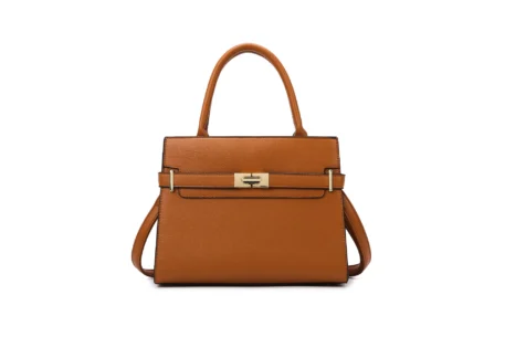 Women's soft leather handbag - Image 8