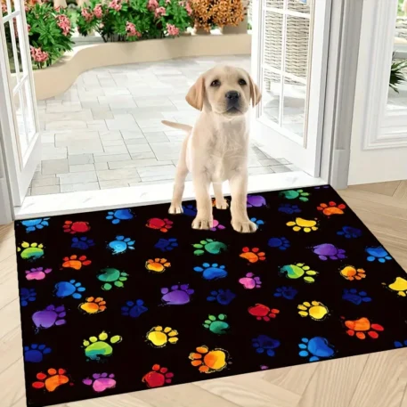 Cat Paw Print Doormat - Image 9