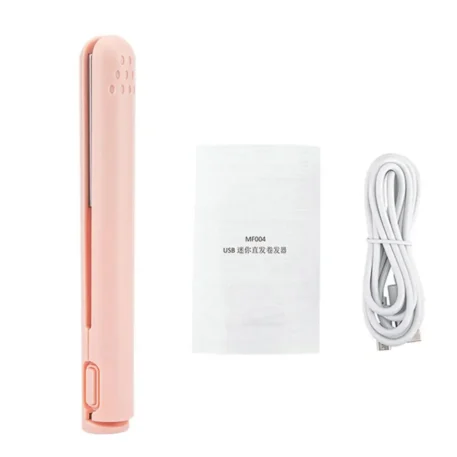 Portable Hair Straightener  Rechargeable - USB - Image 7