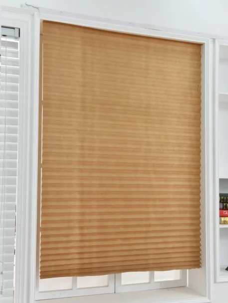 Window Self Adhesive Pleated Blinds Cordless - Image 11