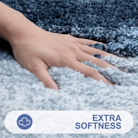 Luxury Bathroom Rug Soft Foot Mat Absorbent Microfiber - Image 2