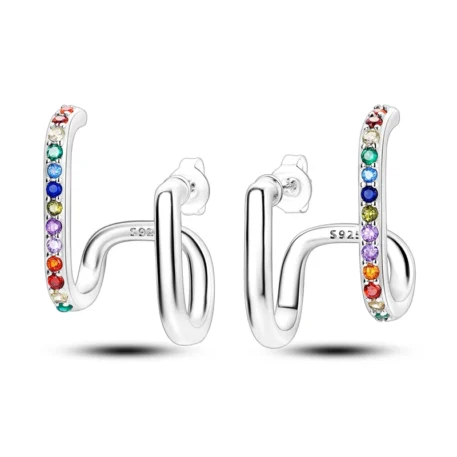 Multicolor Zircon Earrings - Image 19