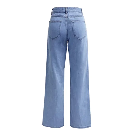 Women's Jeans Straight  High Waist Loose Fit  Ankle Length - Image 6