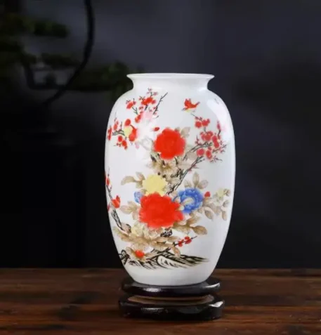 Jingdezhen Ceramic Vase -  Vintage Chinese - Image 21