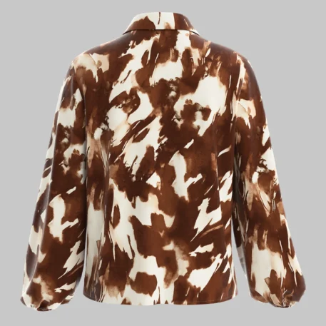 Mia Muse All Season Retro Vintage Long Sleeve Shirt - Image 5