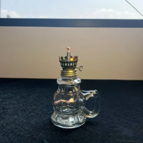 1Pc Mini Chamber Desktop Glass Oil Lamp - Image 4