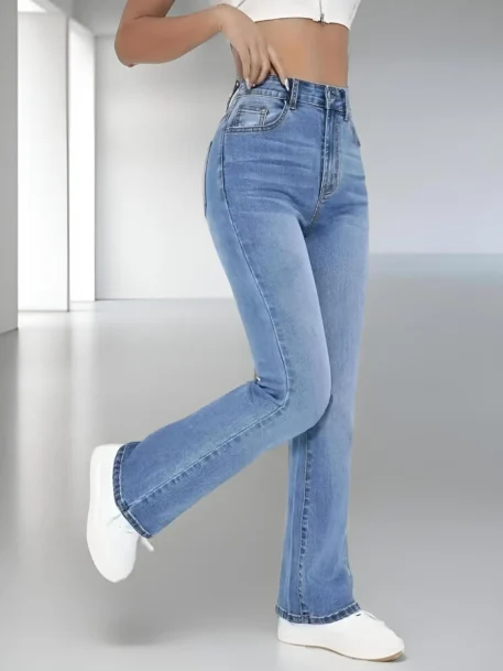 Slimming European and American style high waist Denim Jeans