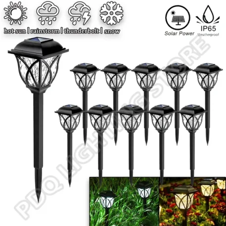 8 Pack Solar Lights