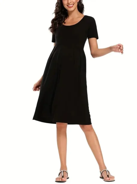 Spring - Summer Maternity Casual Dress - Image 13