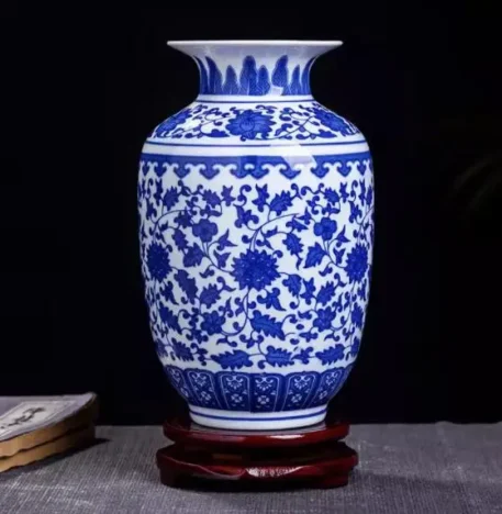 Jingdezhen Ceramic Vase -  Vintage Chinese - Image 14