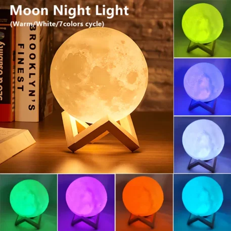 Book LED Moon Light - Image 2