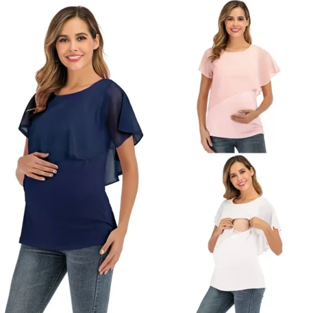 New Summer Maternity Nursing T-Shirts