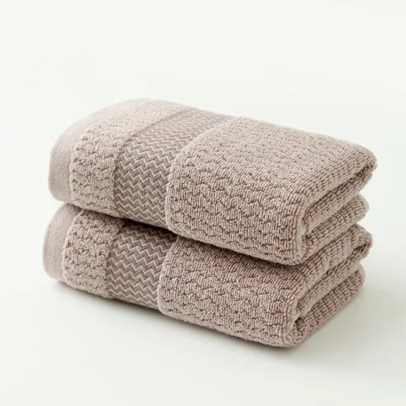 2 Thickened Absorbent Towels Pure Cotton - Quick Absorbent - Image 7