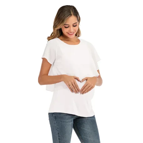 New Summer Maternity Nursing T-Shirts - Image 7