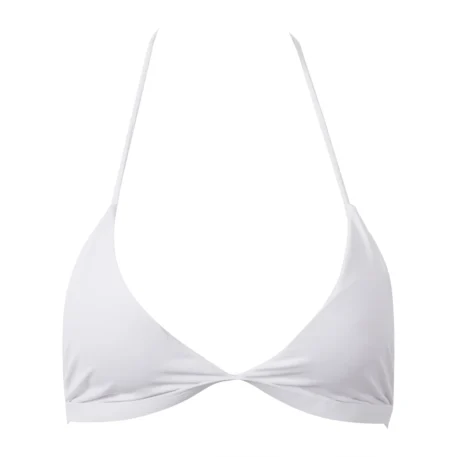 Casual Swimwear Solid Color Halter Top - Image 5