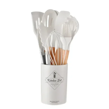 12PCS Food Grade Silicone Kitchen Utensils - Image 8