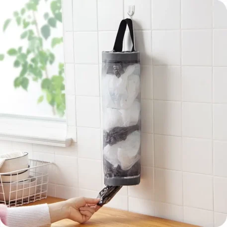 1pc Wall Mount Storage Bag Holder