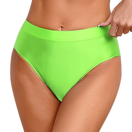 Glossy Smooth Swimwear Bottoms - Image 14