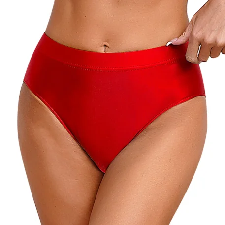 Glossy Smooth Swimwear Bottoms - Image 10