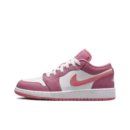 Air Jordan 1 Low "Pony" Pink, Blue and White Color Retro Classic Casual Sneakers DZ5356-800 - Image 13