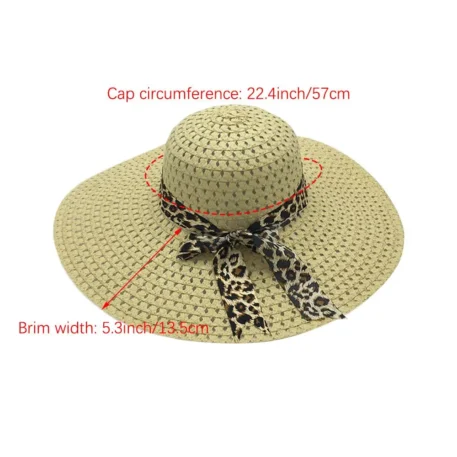 Fashionable Straw Hat - Image 6