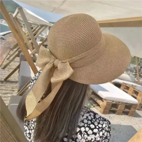 Casual Bucket Straw Hat