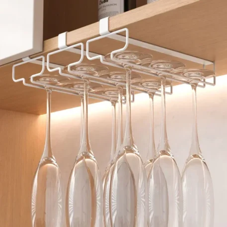 Hanging Punch-free Wine Glass Holder