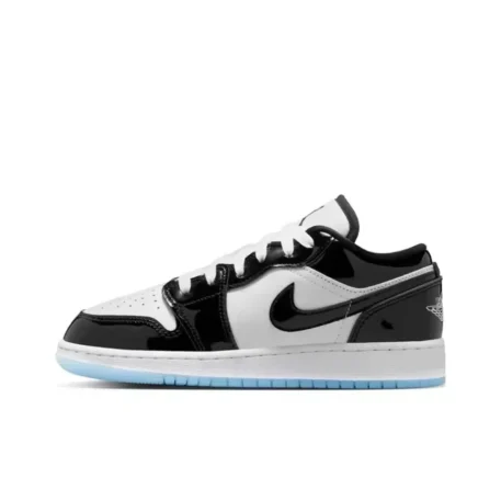 Air Jordan 1 Low "Pony" Pink, Blue and White Color Retro Classic Casual Sneakers DZ5356-800 - Image 6