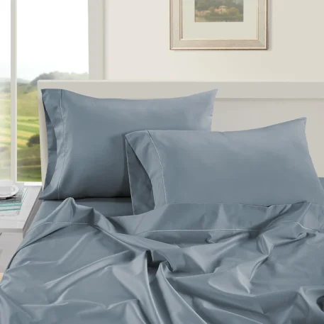 Queen Size Lane Linen -100% Egyptian Cotton Queen Sheet Set - 1000 Thread Count - Image 3