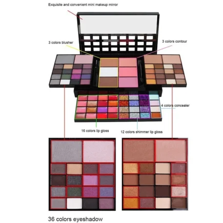 40/74/78 Eyeshadow Color Palette - Image 3