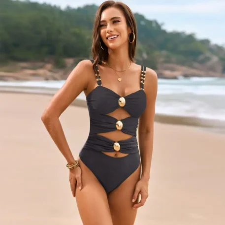 2025 One Piece Swimsuit With Cover Up - Image 8