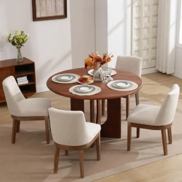 Set of 4 Comfortable Dining Room Chairs