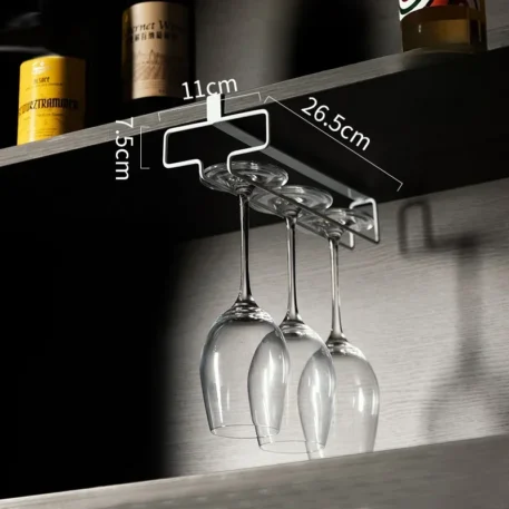 Hanging Punch-free Wine Glass Holder - Image 8