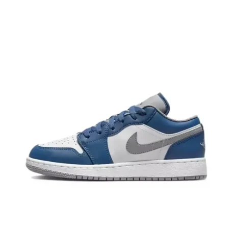 Air Jordan 1 Low "Pony" Pink, Blue and White Color Retro Classic Casual Sneakers DZ5356-800 - Image 5