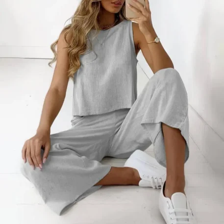 Casual Summer Two Piece Set