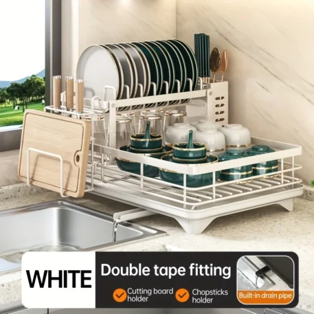 Two-Tier Kitchen Storage Rack - Image 12