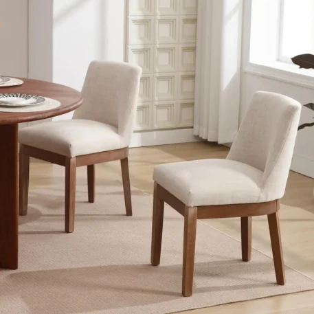 Set of 4 Comfortable Dining Room Chairs - Image 3