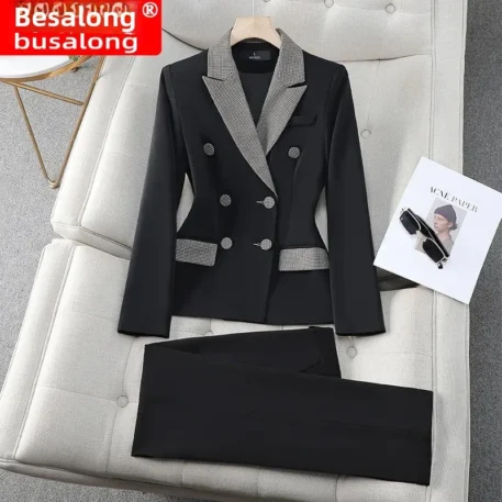 Long Sleeve Professional Pant Suit