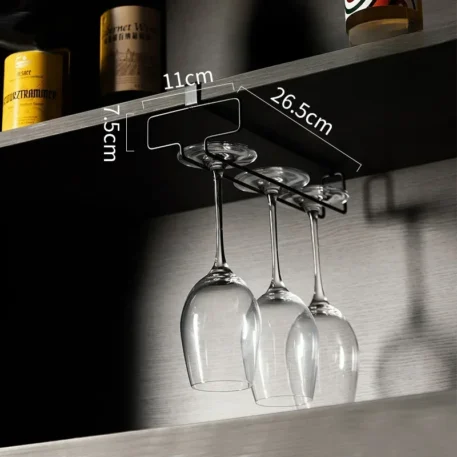 Hanging Punch-free Wine Glass Holder - Image 7