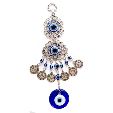 Navy Blue Hanging Ornament Butterfly, Horseshoe and Elephant - Image 7