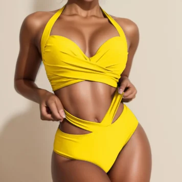 Women's Solid Swimsuit
